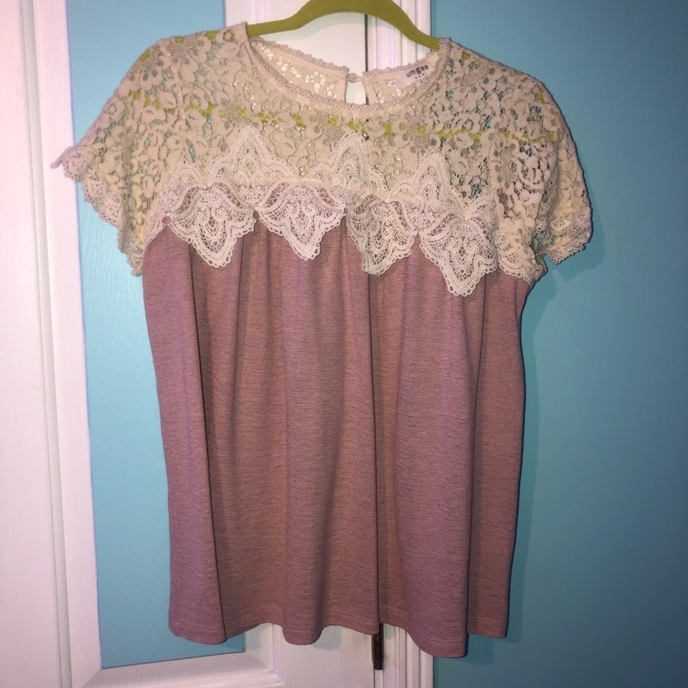 Lace T-shirt